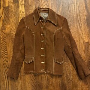 Vintage Californian leather jacket size 6